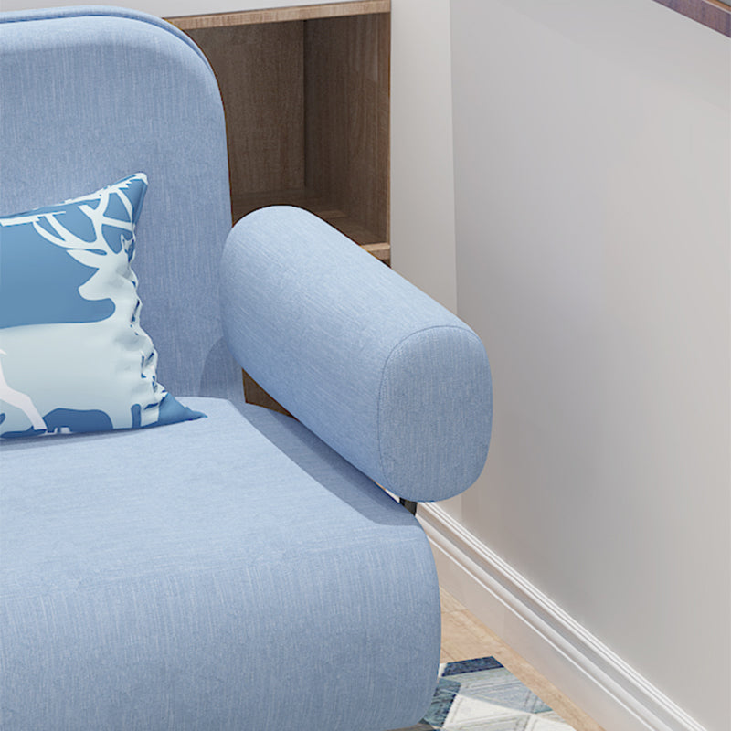 Modern Cotton and Linen Sleeper Sofa Pillow Back Couch with Storage for Living Room Clearhalo 'furn' 'furn_sofas' 'Furniture' 'furniture_sofas' 'Living Room Furniture' 'Sofa' 'sofas' 4946743