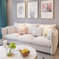 Nordic Square Arm Standard Sofa Beige Pillow Back Couch for Living Room Clearhalo 'Furniture' 'furniture_sofas' 'Living Room Furniture' 'Sofa' 'sofas' 4946846