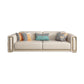 Modern Stain-ResistantSquare Arm Sofa Living Room Tufted Back Couch with Square Arms 87"L x 37"W x 31.5"H Genuine Leather Clearhalo 'furn' 'furn_sofas' 'Furniture' 'furniture_sofas' 'Living Room Furniture' 'Sofa' 'sofas' 4946871
