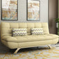 Cotton Blend Armless Sleeper Sofa Modern Tufted Back Sofa Couch Beige Clearhalo 'furn' 'furn_sofas' 'Furniture' 'furniture_sofas' 'Living Room Furniture' 'Sofa' 'sofas' 4946931