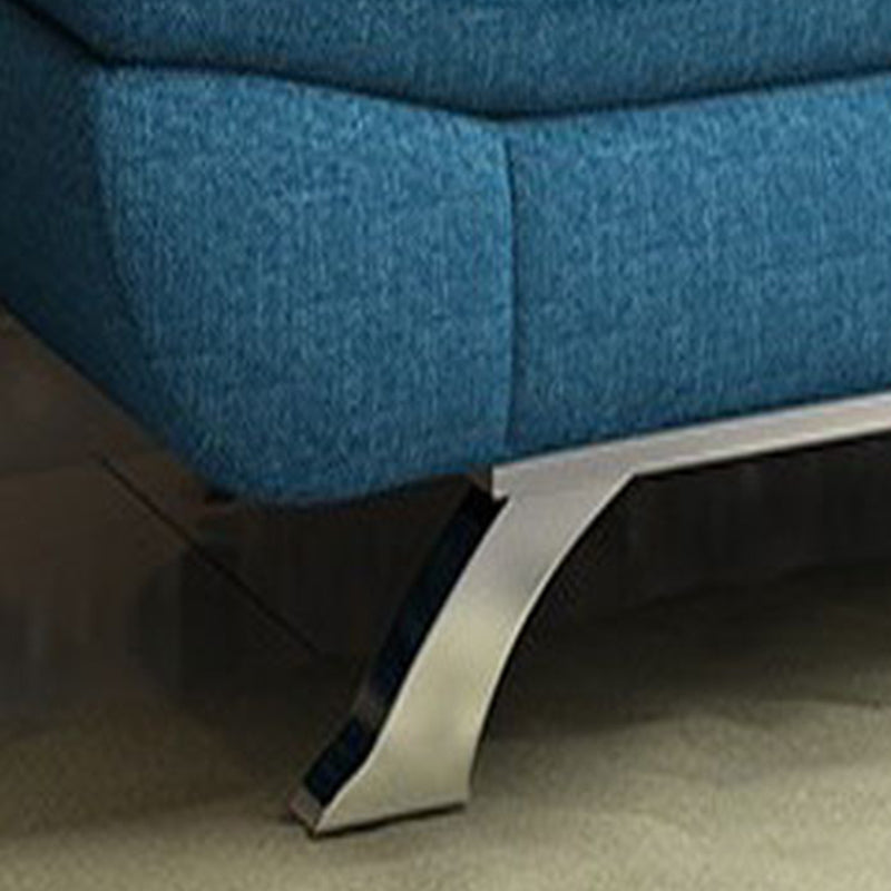 Cotton Blend Armless Sleeper Sofa Modern Tufted Back Sofa Couch Clearhalo 'furn' 'furn_sofas' 'Furniture' 'furniture_sofas' 'Living Room Furniture' 'Sofa' 'sofas' 4946936