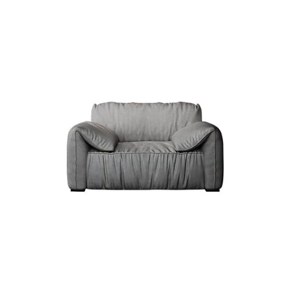 Living Room Pillow Top Arm Standard Sofa Light Gray Couch for Apartment 47"L x41.5"W x 33.5"H Clearhalo 'furn' 'furn_sofas' 'Furniture' 'furniture_sofas' 'Living Room Furniture' 'Sofa' 'sofas' 4946945