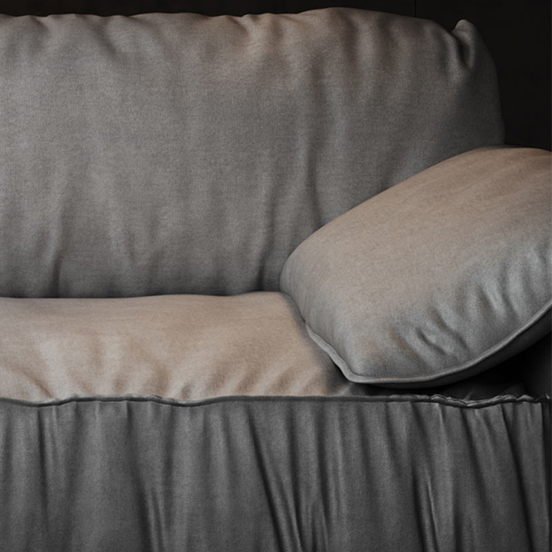 Living Room Pillow Top Arm Standard Sofa Light Gray Couch for Apartment Clearhalo 'furn' 'furn_sofas' 'Furniture' 'furniture_sofas' 'Living Room Furniture' 'Sofa' 'sofas' 4946948