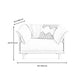 Scandinavian Tuxedo Arm Settee Cotton Blend Standard Sofa with Wooden Legs Clearhalo 'furn' 'furn_sofas' 'Furniture' 'furniture_sofas' 'Living Room Furniture' 'Sofa' 'sofas' 4946997