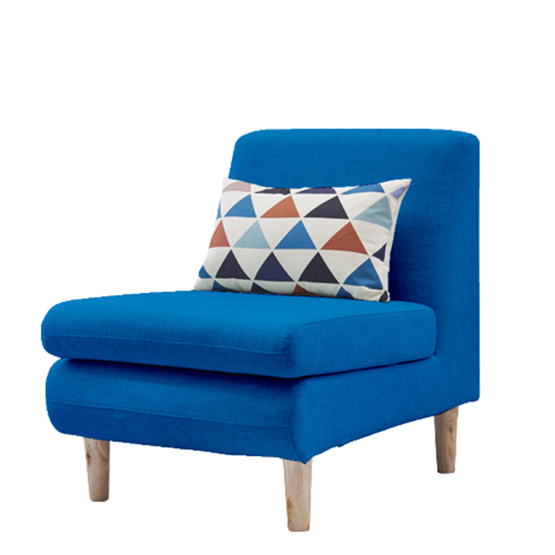 Modern Fabric Armless Settee Tight Back Standard Sofa for Living Room Clearhalo 'furn' 'furn_sofas' 'Furniture' 'furniture_sofas' 'Living Room Furniture' 'Sofa' 'sofas' 4947089