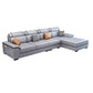 Pillow Top Arm Pillowed Back Cushions Right Hand Facing Sectional Sofa with Chaise Dark Gray Clearhalo 'furn' 'furn_sectionals' 'Furniture' 'furniture_sectionals' 'Living Room Furniture' 'Sectionals' 4947109