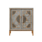 Glam Dining Server Wood and Metal Sideboard Cabinet with Drawers and Storage Clearhalo 'buffet_sideboard' 'Buffets & Sideboards' 'Furniture' 'furniture_buffet_sideboard' 'Kitchen & Dining Furniture' 4948110