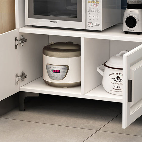 Engineered Wood Sideboard Modern Dining Server with Stone Countertop for Living Room Clearhalo 'buffet_sideboard' 'Buffets & Sideboards' 'Furniture' 'furniture_buffet_sideboard' 'Kitchen & Dining Furniture' 4948131