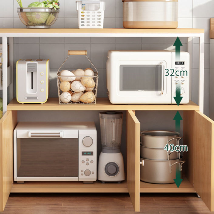 Modern Engineered Wood Buffet/Console Open Storage Buffet Stand for Kitchen Clearhalo 'buffet_sideboard' 'Buffets & Sideboards' 'Furniture' 'furniture_buffet_sideboard' 'Kitchen & Dining Furniture' 4948150