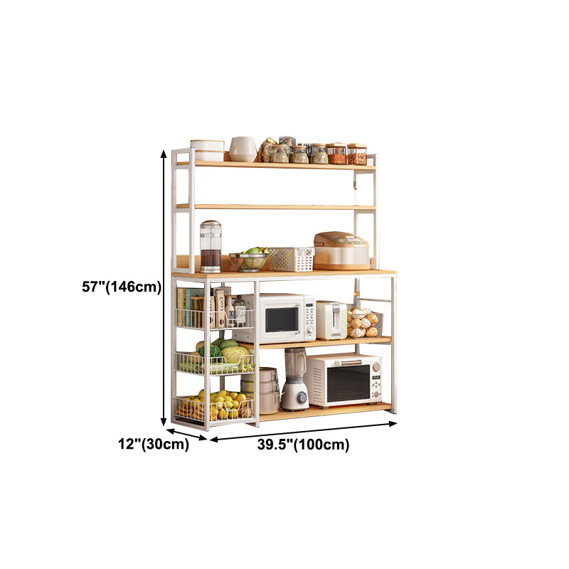 Modern Engineered Wood Buffet/Console Open Storage Buffet Stand for Kitchen Clearhalo 'buffet_sideboard' 'Buffets & Sideboards' 'Furniture' 'furniture_buffet_sideboard' 'Kitchen & Dining Furniture' 4948163