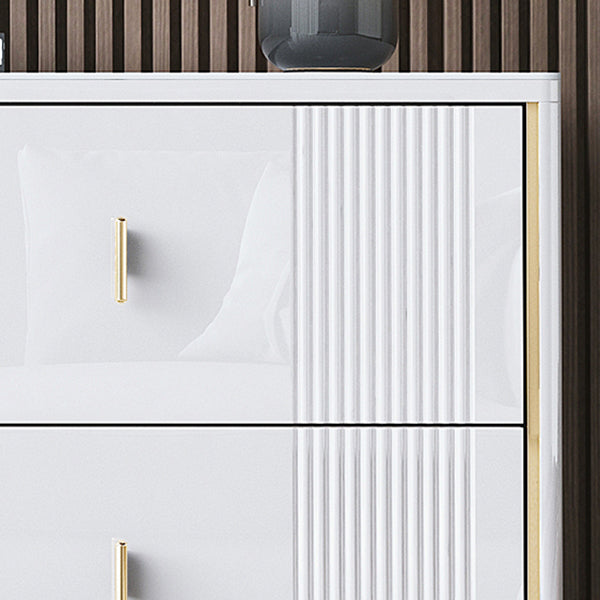 Modern Stone Countertop Credenza Engineered Wood Dining Buffet with Drawer for Living Room Clearhalo 'buffet_sideboard' 'Buffets & Sideboards' 'Furniture' 'furniture_buffet_sideboard' 'Kitchen & Dining Furniture' 4948235