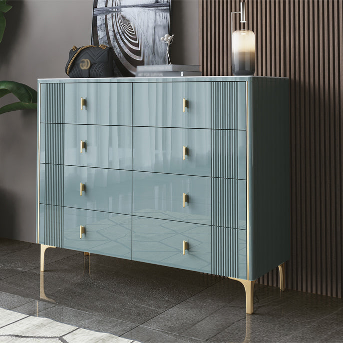 Modern Style Stone Buffet Sideboard 15.7"D Dining Room Buffet Server with Drawer Clearhalo 'buffet_sideboard' 'Buffets & Sideboards' 'Furniture' 'furniture_buffet_sideboard' 'Kitchen & Dining Furniture' 4948434