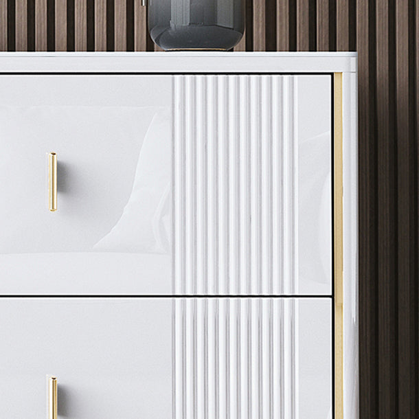 Modern Style Stone Buffet Sideboard 15.7"D Dining Room Buffet Server with Drawer Clearhalo 'buffet_sideboard' 'Buffets & Sideboards' 'Furniture' 'furniture_buffet_sideboard' 'Kitchen & Dining Furniture' 4948445