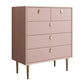 Modern Stone Buffet Sideboard 15.7"D Dining Room Buffet Server with Drawer Pink 31"L x 16"W x 37"H Clearhalo 'buffet_sideboard' 'Buffets & Sideboards' 'Furniture' 'furniture_buffet_sideboard' 'Kitchen & Dining Furniture' 4948454