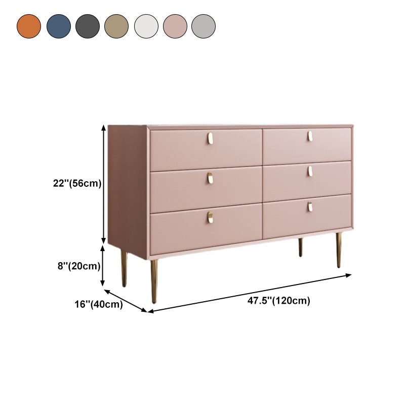 Modern Stone Buffet Sideboard 15.7"D Dining Room Buffet Server with Drawer Clearhalo 'buffet_sideboard' 'Buffets & Sideboards' 'Furniture' 'furniture_buffet_sideboard' 'Kitchen & Dining Furniture' 4948495