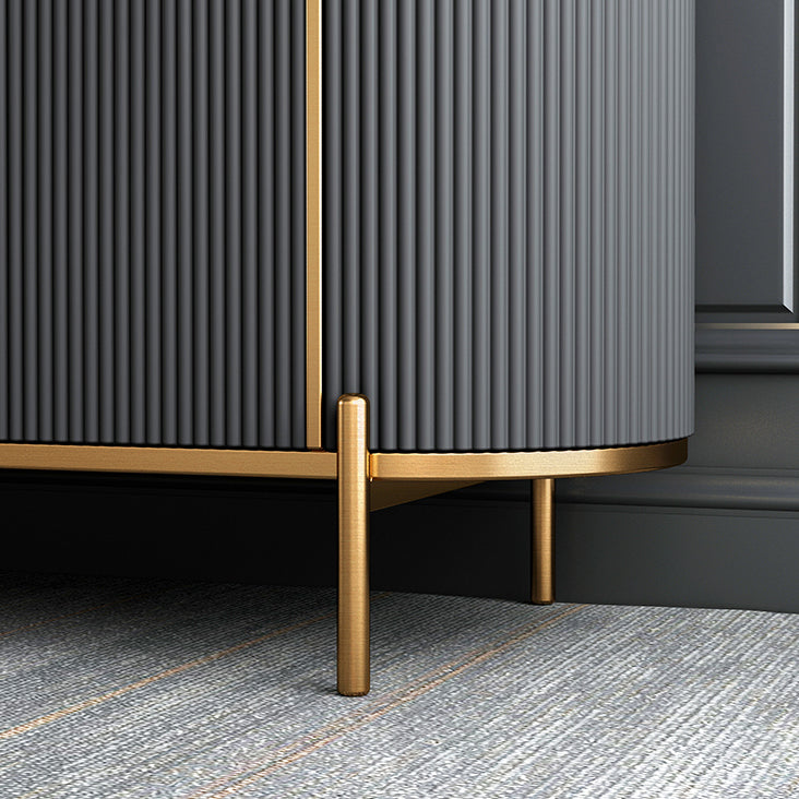 Wood Dining Room Sideboard Cabinet Glam Buffet Server Cabinet with Drawers Clearhalo 'buffet_sideboard' 'Buffets & Sideboards' 'Furniture' 'furniture_buffet_sideboard' 'Kitchen & Dining Furniture' 4948511