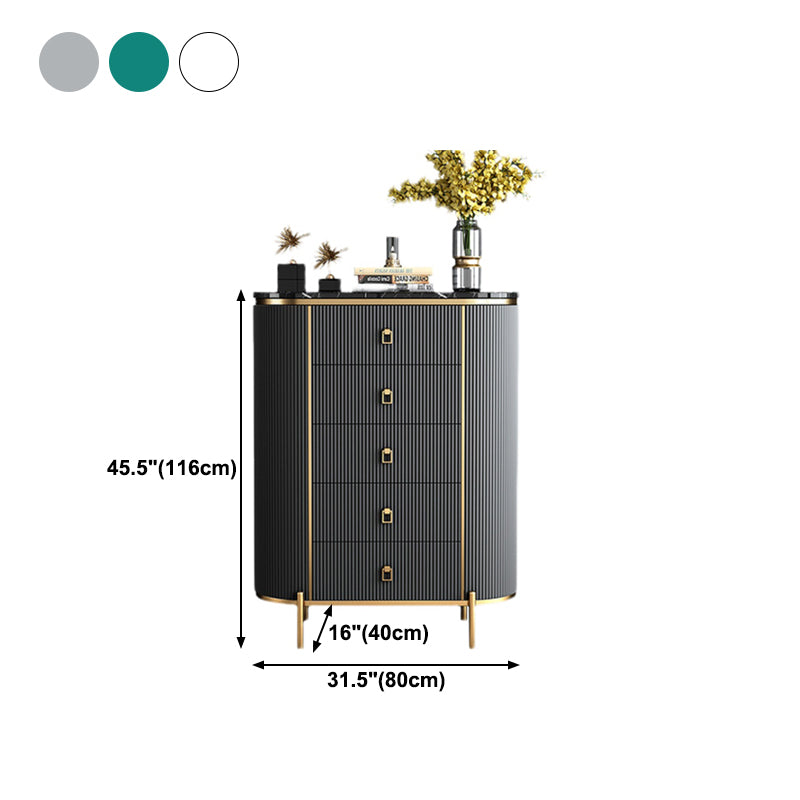 Wood Dining Room Sideboard Cabinet Glam Buffet Server Cabinet with Drawers Clearhalo 'buffet_sideboard' 'Buffets & Sideboards' 'Furniture' 'furniture_buffet_sideboard' 'Kitchen & Dining Furniture' 4948518