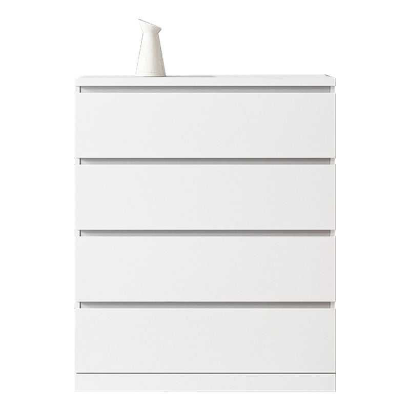 Artificial Wood Living Room Sideboard Cabinet Modern Buffet Server Cabinet with Drawers White 31"L x 16"W x 38"H Clearhalo 'buffet_sideboard' 'Buffets & Sideboards' 'Furniture' 'furniture_buffet_sideboard' 'Kitchen & Dining Furniture' 4948525