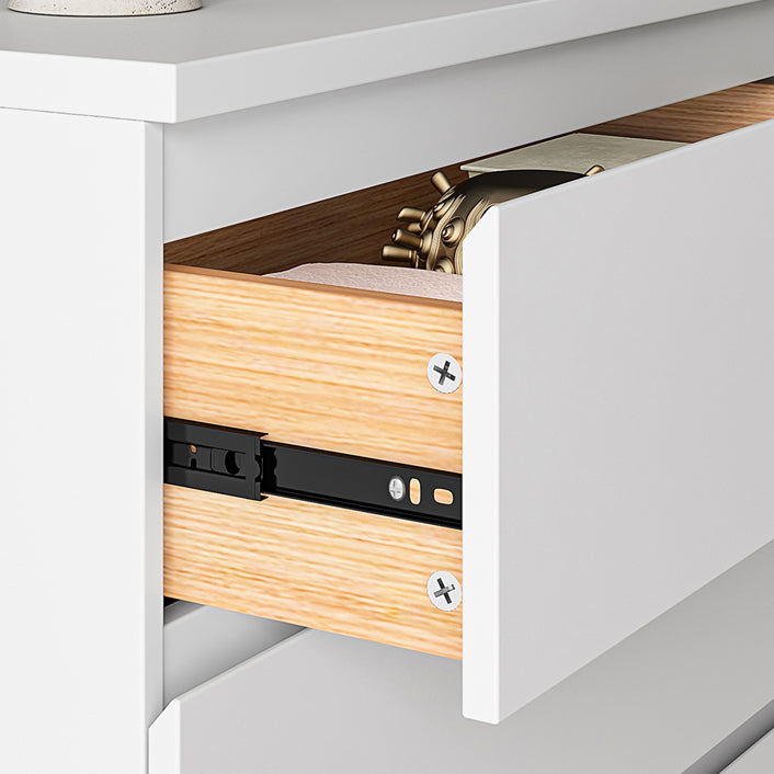 Artificial Wood Living Room Sideboard Cabinet Modern Buffet Server Cabinet with Drawers Clearhalo 'buffet_sideboard' 'Buffets & Sideboards' 'Furniture' 'furniture_buffet_sideboard' 'Kitchen & Dining Furniture' 4948532