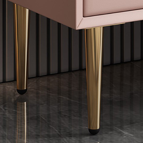 Glam Style Buffet Table White Stone Top Kitchen Table for Living Room Clearhalo 'buffet_sideboard' 'Buffets & Sideboards' 'Furniture' 'furniture_buffet_sideboard' 'Kitchen & Dining Furniture' 4948564