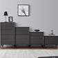 Drawer Wood Sideboard Modern Buffet Server Cabinet with Drawer for Dining Room Clearhalo 'buffet_sideboard' 'Buffets & Sideboards' 'Furniture' 'furniture_buffet_sideboard' 'Kitchen & Dining Furniture' 4948672