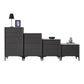Drawer Wood Sideboard Modern Buffet Server Cabinet with Drawer for Dining Room Clearhalo 'buffet_sideboard' 'Buffets & Sideboards' 'Furniture' 'furniture_buffet_sideboard' 'Kitchen & Dining Furniture' 4948679