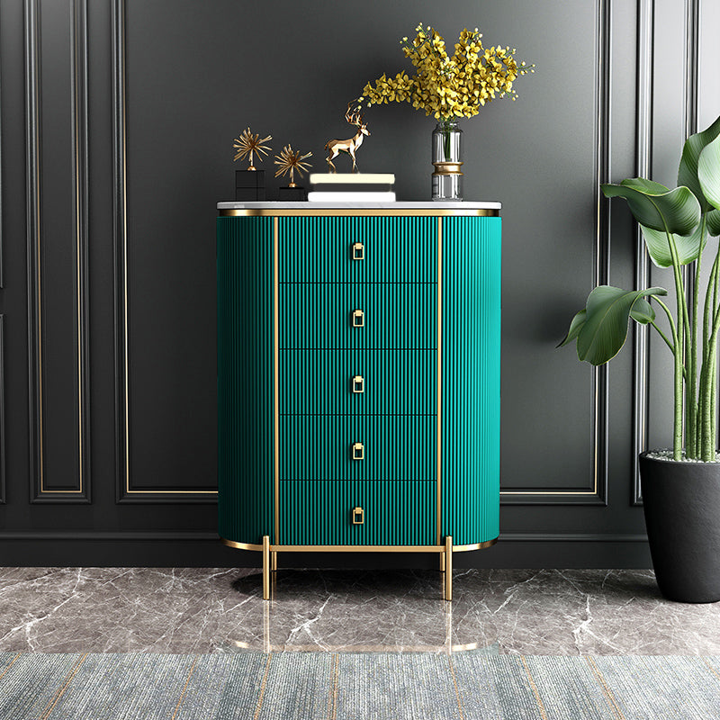 Modern Style Stone Buffet Sideboard 31.5"W Dining Room Buffet Server with Drawer Green 31"L x 16"W x 46"H Clearhalo 'buffet_sideboard' 'Buffets & Sideboards' 'Furniture' 'furniture_buffet_sideboard' 'Kitchen & Dining Furniture' 4948693