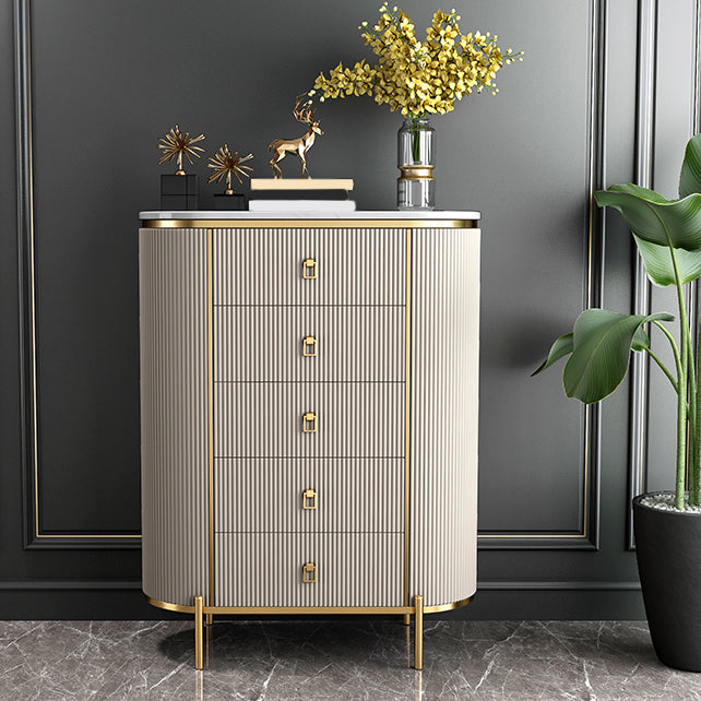 Modern Style Stone Buffet Sideboard 31.5"W Dining Room Buffet Server with Drawer White 31"L x 16"W x 46"H Clearhalo 'buffet_sideboard' 'Buffets & Sideboards' 'Furniture' 'furniture_buffet_sideboard' 'Kitchen & Dining Furniture' 4948696