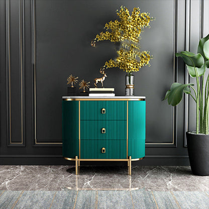 Modern Style Stone Buffet Sideboard 31.5"W Dining Room Buffet Server with Drawer Green 31"L x 16"W x 31"H Clearhalo 'buffet_sideboard' 'Buffets & Sideboards' 'Furniture' 'furniture_buffet_sideboard' 'Kitchen & Dining Furniture' 4948706