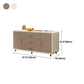Modern Engineered Wood Sideboard Simple Buffet Table with Drawer for Dining Room Clearhalo 'buffet_sideboard' 'Buffets & Sideboards' 'Furniture' 'furniture_buffet_sideboard' 'Kitchen & Dining Furniture' 4948729