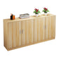 Artificial Wood Dining Room Sideboard Cabinet Modern Server Cabinet with Storage Natural Clearhalo 'buffet_sideboard' 'Buffets & Sideboards' 'Furniture' 'furniture_buffet_sideboard' 'Kitchen & Dining Furniture' 4948772