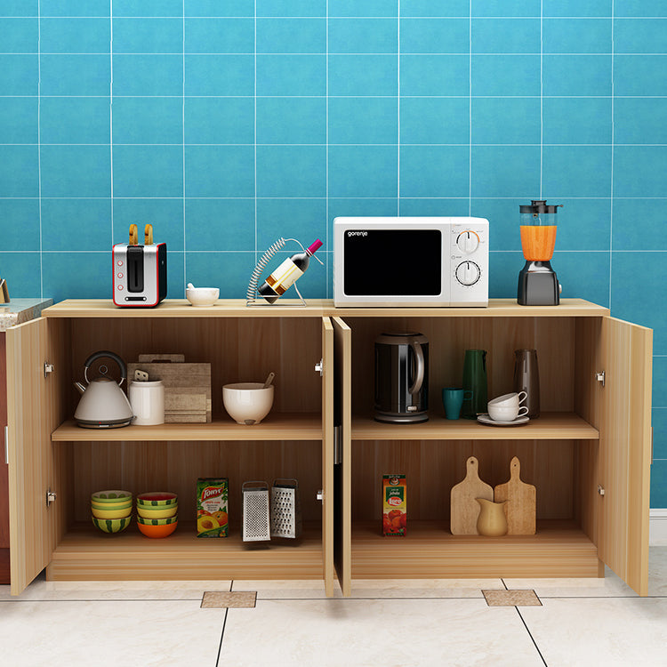 Artificial Wood Dining Room Sideboard Cabinet Modern Server Cabinet with Storage Clearhalo 'buffet_sideboard' 'Buffets & Sideboards' 'Furniture' 'furniture_buffet_sideboard' 'Kitchen & Dining Furniture' 4948787