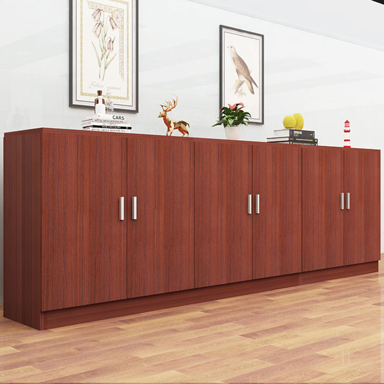 Artificial Wood Dining Room Sideboard Cabinet Modern Server Cabinet with Storage Clearhalo 'buffet_sideboard' 'Buffets & Sideboards' 'Furniture' 'furniture_buffet_sideboard' 'Kitchen & Dining Furniture' 4948791