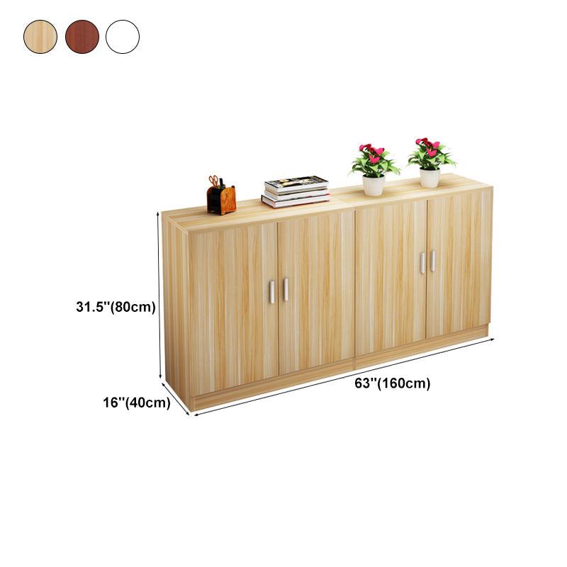 Artificial Wood Dining Room Sideboard Cabinet Modern Server Cabinet with Storage Clearhalo 'buffet_sideboard' 'Buffets & Sideboards' 'Furniture' 'furniture_buffet_sideboard' 'Kitchen & Dining Furniture' 4948796