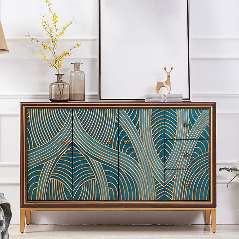 Modern Style Buffet Sideboard for Living Room with Engineered Wood Storage Sideboard Clearhalo 'buffet_sideboard' 'Buffets & Sideboards' 'Furniture' 'furniture_buffet_sideboard' 'Kitchen & Dining Furniture' 4948811