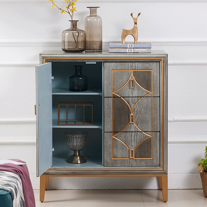 Modern Style Buffet Sideboard for Living Room with Engineered Wood Storage Sideboard Clearhalo 'buffet_sideboard' 'Buffets & Sideboards' 'Furniture' 'furniture_buffet_sideboard' 'Kitchen & Dining Furniture' 4948816