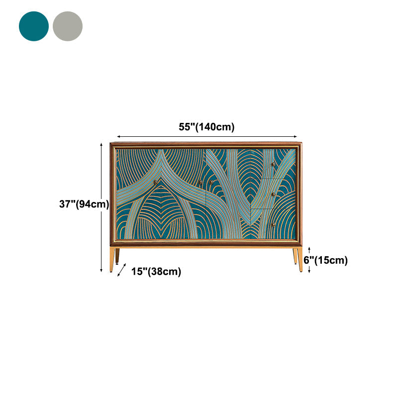 Modern Style Buffet Sideboard for Living Room with Engineered Wood Storage Sideboard Clearhalo 'buffet_sideboard' 'Buffets & Sideboards' 'Furniture' 'furniture_buffet_sideboard' 'Kitchen & Dining Furniture' 4948822
