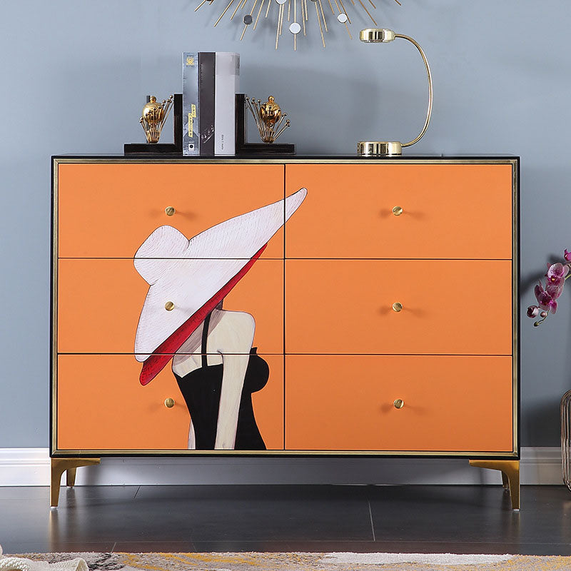 Modern Wood Sideboard Simple Buffet Table with Drawer for Dining Room Clearhalo 'buffet_sideboard' 'Buffets & Sideboards' 'furn' 'furn_buffet_sideboard' 'Furniture' 'furniture_buffet_sideboard' 'Kitchen & Dining Furniture' 4948826