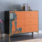 Modern Wood Sideboard Simple Buffet Table with Drawer for Dining Room Clearhalo 'buffet_sideboard' 'Buffets & Sideboards' 'furn' 'furn_buffet_sideboard' 'Furniture' 'furniture_buffet_sideboard' 'Kitchen & Dining Furniture' 4948830