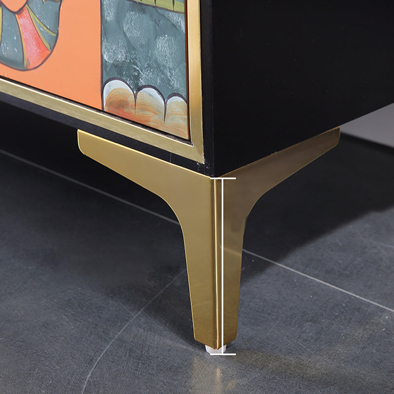 Modern Wood Sideboard Simple Buffet Table with Drawer for Dining Room Clearhalo 'buffet_sideboard' 'Buffets & Sideboards' 'furn' 'furn_buffet_sideboard' 'Furniture' 'furniture_buffet_sideboard' 'Kitchen & Dining Furniture' 4948839