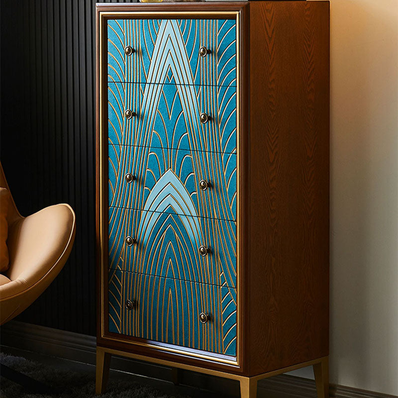 Luxurious Buffet Table Gold Frame Multi Drawer Dining Table for Living Room Clearhalo 'buffet_sideboard' 'Buffets & Sideboards' 'Furniture' 'furniture_buffet_sideboard' 'Kitchen & Dining Furniture' 4948853