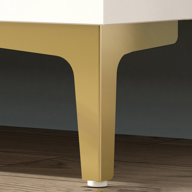 Engineered Wood Glam Buffet Stand Glass Doors Adjustable Shelving Sideboard Cabinet Clearhalo 'buffet_sideboard' 'Buffets & Sideboards' 'Furniture' 'furniture_buffet_sideboard' 'Kitchen & Dining Furniture' 4948895