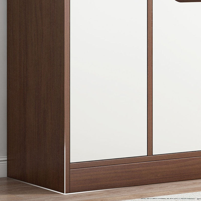 Modern Living Room Buffet/Console Open Storage Cabinets Sideboard Table Clearhalo 'buffet_sideboard' 'Buffets & Sideboards' 'Furniture' 'furniture_buffet_sideboard' 'Kitchen & Dining Furniture' 4948916