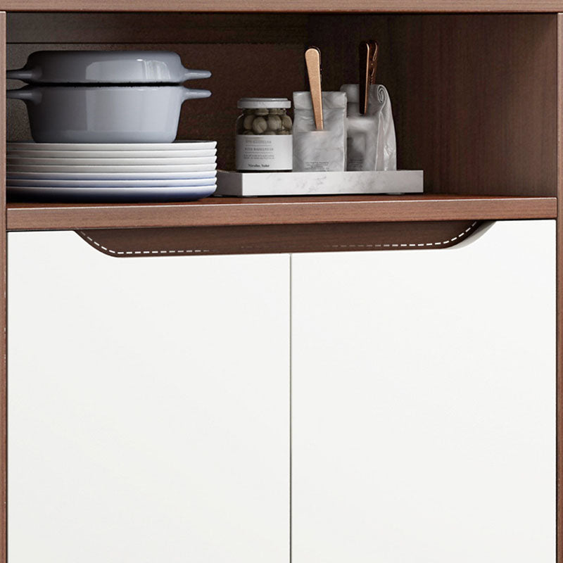 Modern Living Room Buffet/Console Open Storage Cabinets Sideboard Table Clearhalo 'buffet_sideboard' 'Buffets & Sideboards' 'Furniture' 'furniture_buffet_sideboard' 'Kitchen & Dining Furniture' 4948920