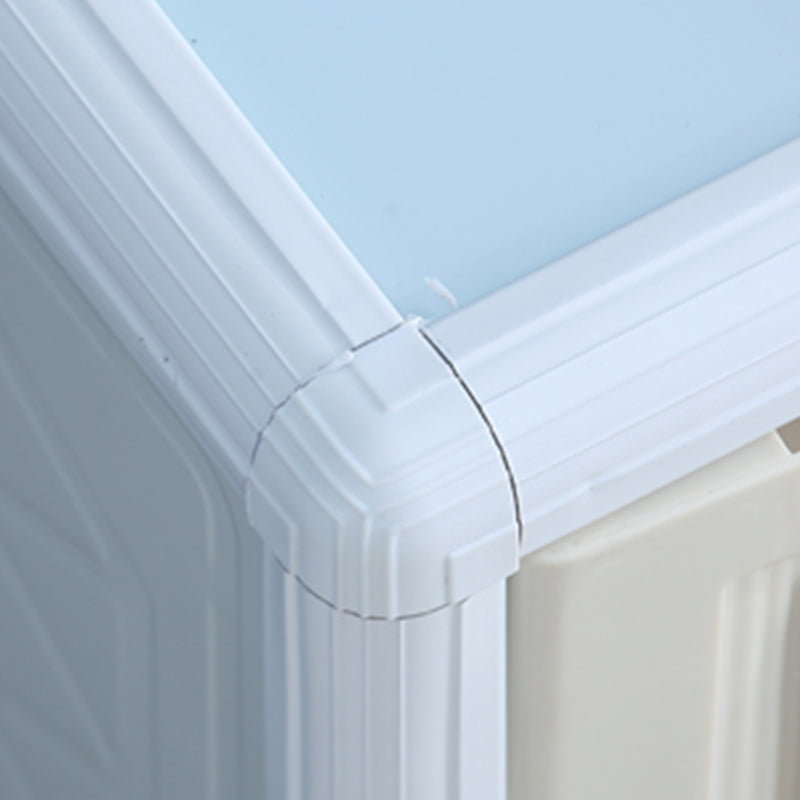 Modern Plastic Cabinets Sideboard Buffet Multicolored Living Room Buffet Clearhalo 'buffet_sideboard' 'Buffets & Sideboards' 'Furniture' 'furniture_buffet_sideboard' 'Kitchen & Dining Furniture' 4949016