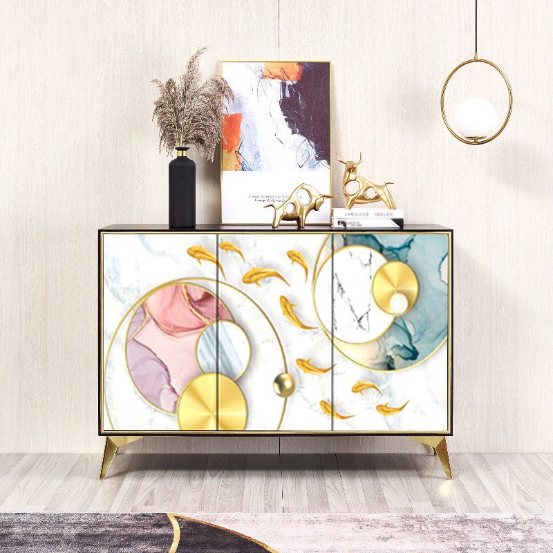 Cabinets Living Room Buffet Stand Wood Adjustable Shelving Buffet Table Clearhalo 'buffet_sideboard' 'Buffets & Sideboards' 'furn' 'furn_buffet_sideboard' 'Furniture' 'furniture_buffet_sideboard' 'Kitchen & Dining Furniture' 4949101