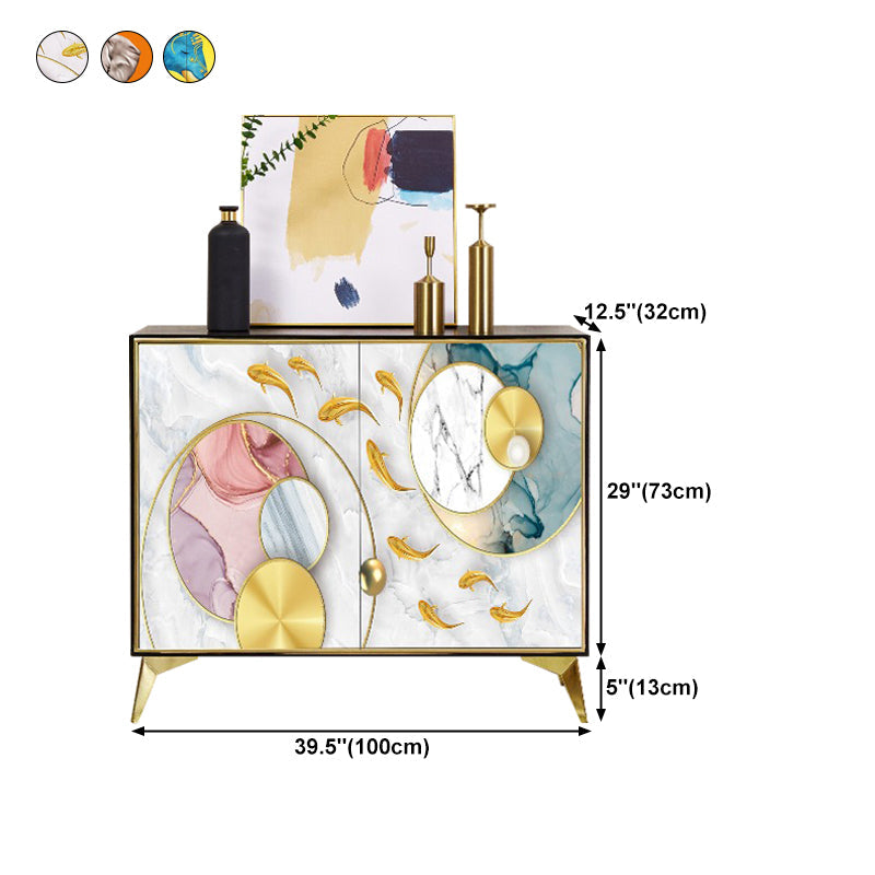 Cabinets Living Room Buffet Stand Wood Adjustable Shelving Buffet Table Clearhalo 'buffet_sideboard' 'Buffets & Sideboards' 'furn' 'furn_buffet_sideboard' 'Furniture' 'furniture_buffet_sideboard' 'Kitchen & Dining Furniture' 4949108
