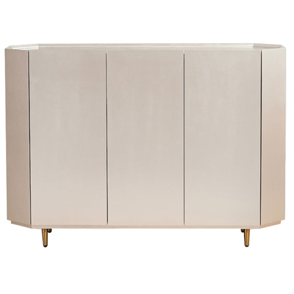 Glam Cabinets Dining Buffet Living Room Birch Solid Wood Buffet Sideboard 47"L x 16"W x 39"H Champagne Clearhalo 'buffet_sideboard' 'Buffets & Sideboards' 'furn' 'furn_buffet_sideboard' 'Furniture' 'furniture_buffet_sideboard' 'Kitchen & Dining Furniture' 4949132