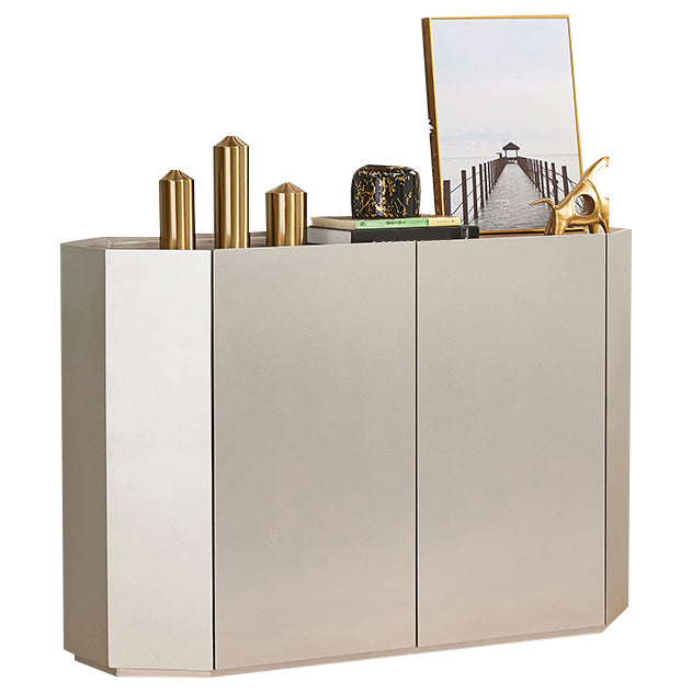 Glam Cabinets Dining Buffet Living Room Birch Solid Wood Buffet Sideboard 39"L x 16"W x 35"H Champagne Clearhalo 'buffet_sideboard' 'Buffets & Sideboards' 'furn' 'furn_buffet_sideboard' 'Furniture' 'furniture_buffet_sideboard' 'Kitchen & Dining Furniture' 4949135