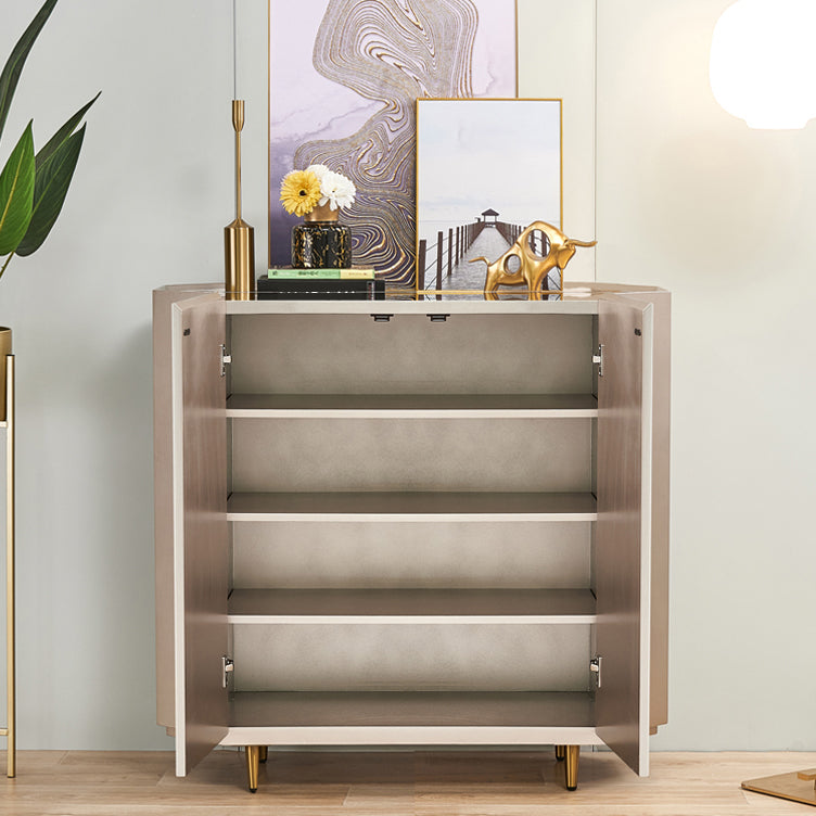 Glam Cabinets Dining Buffet Living Room Birch Solid Wood Buffet Sideboard Clearhalo 'buffet_sideboard' 'Buffets & Sideboards' 'furn' 'furn_buffet_sideboard' 'Furniture' 'furniture_buffet_sideboard' 'Kitchen & Dining Furniture' 4949149